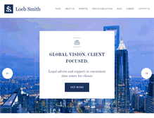 Tablet Screenshot of loebsmith.com